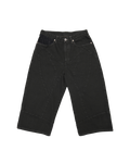 Denim Enduro Cropped Pants washed black