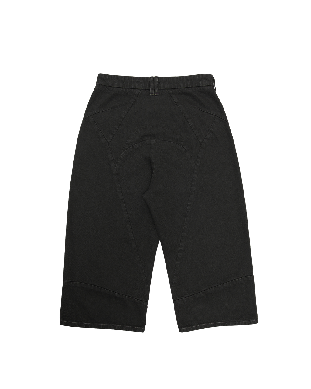Denim Enduro Cropped Pants washed black