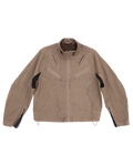 Denim Moto Jacket washed sand