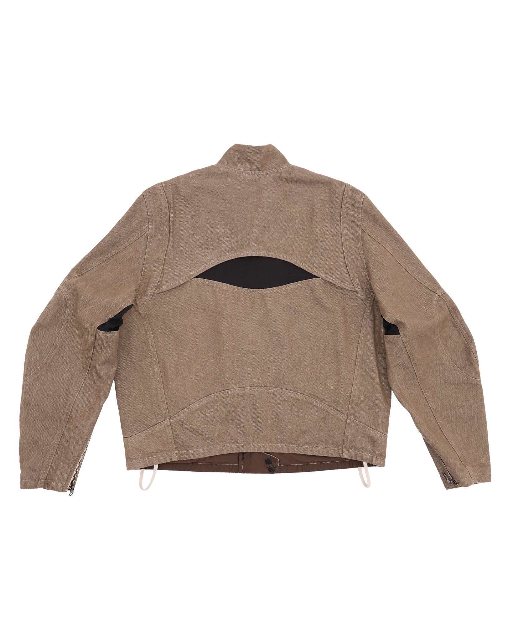 Denim Moto Jacket washed sand
