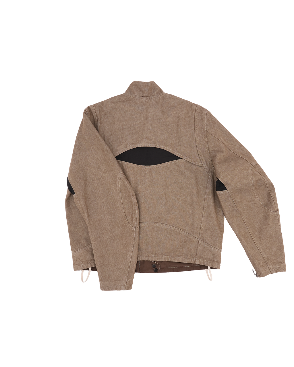 Denim Moto Jacket washed sand