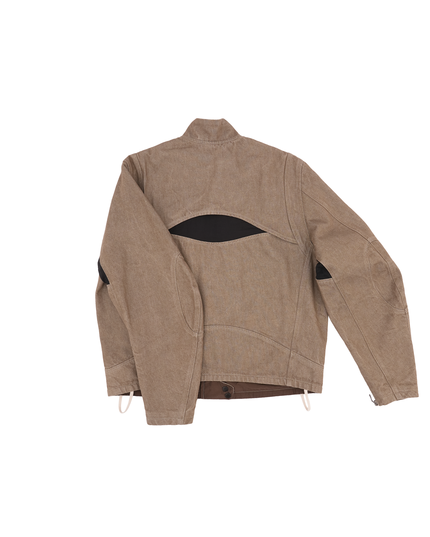 Denim Moto Jacket washed sand