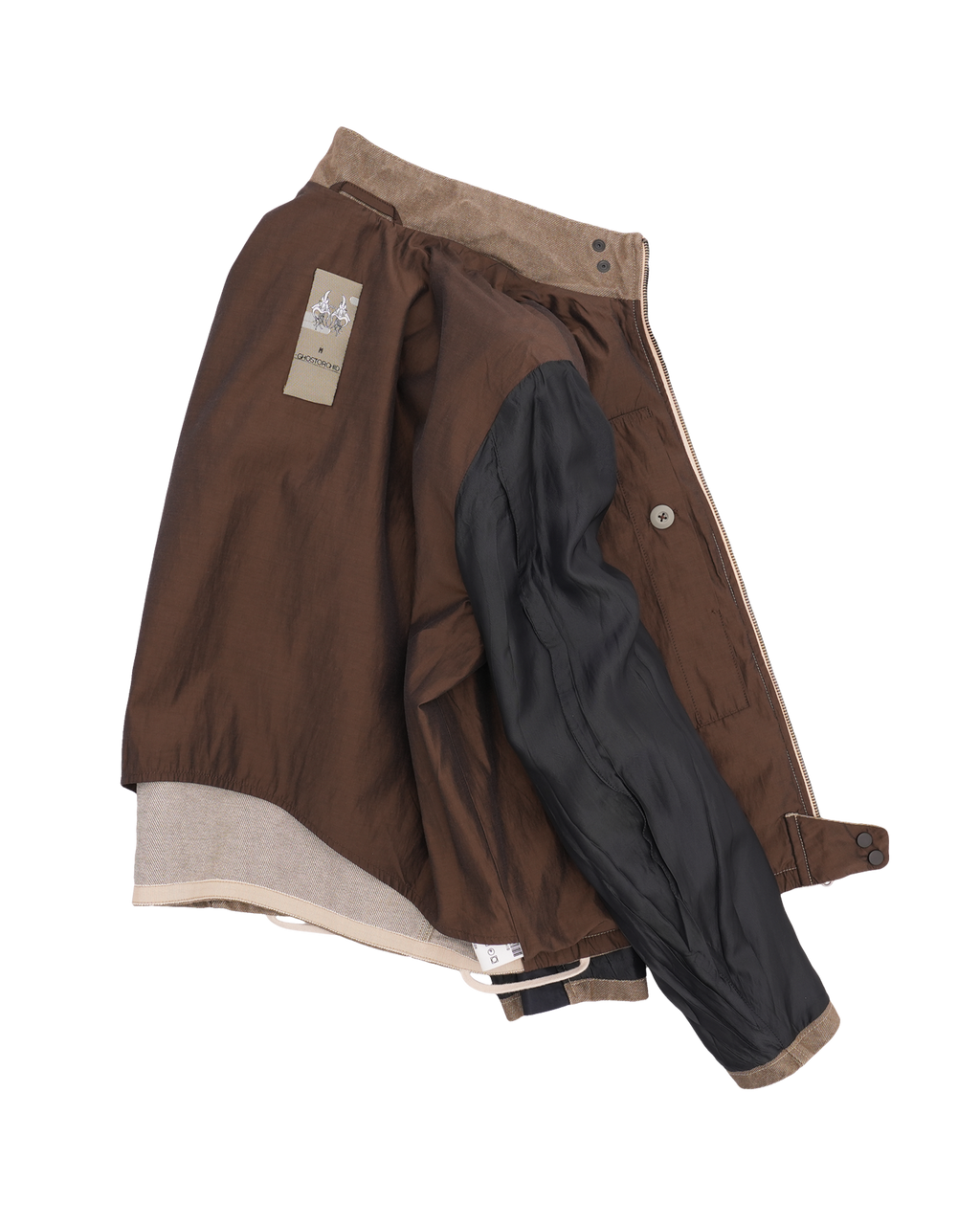 Denim Moto Jacket washed sand