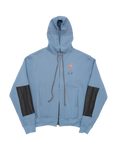 Stripe Hoodie Blue
