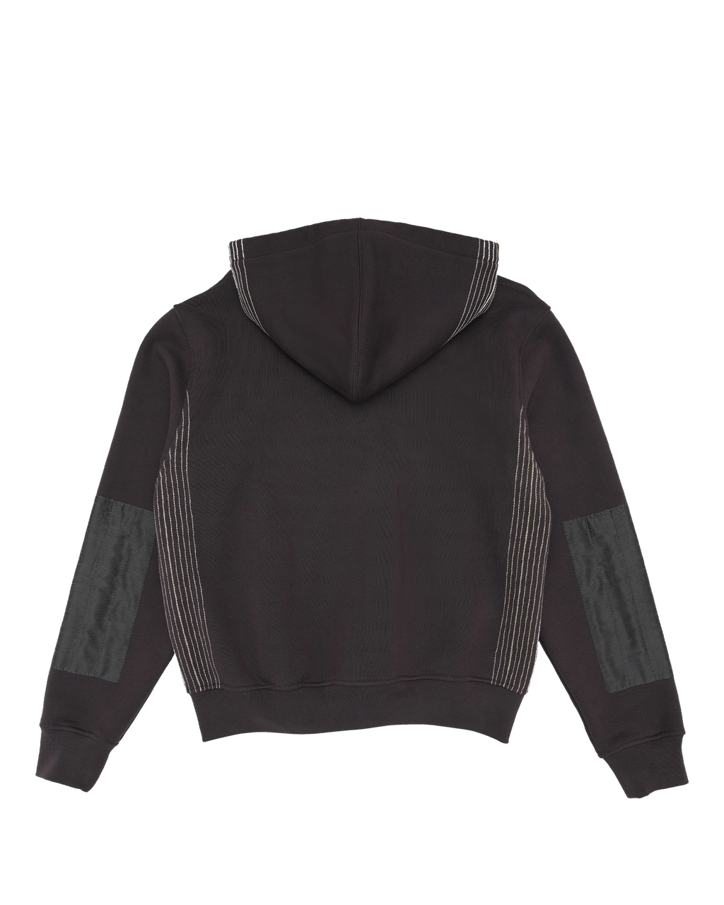 Stripe Hoodie Brown
