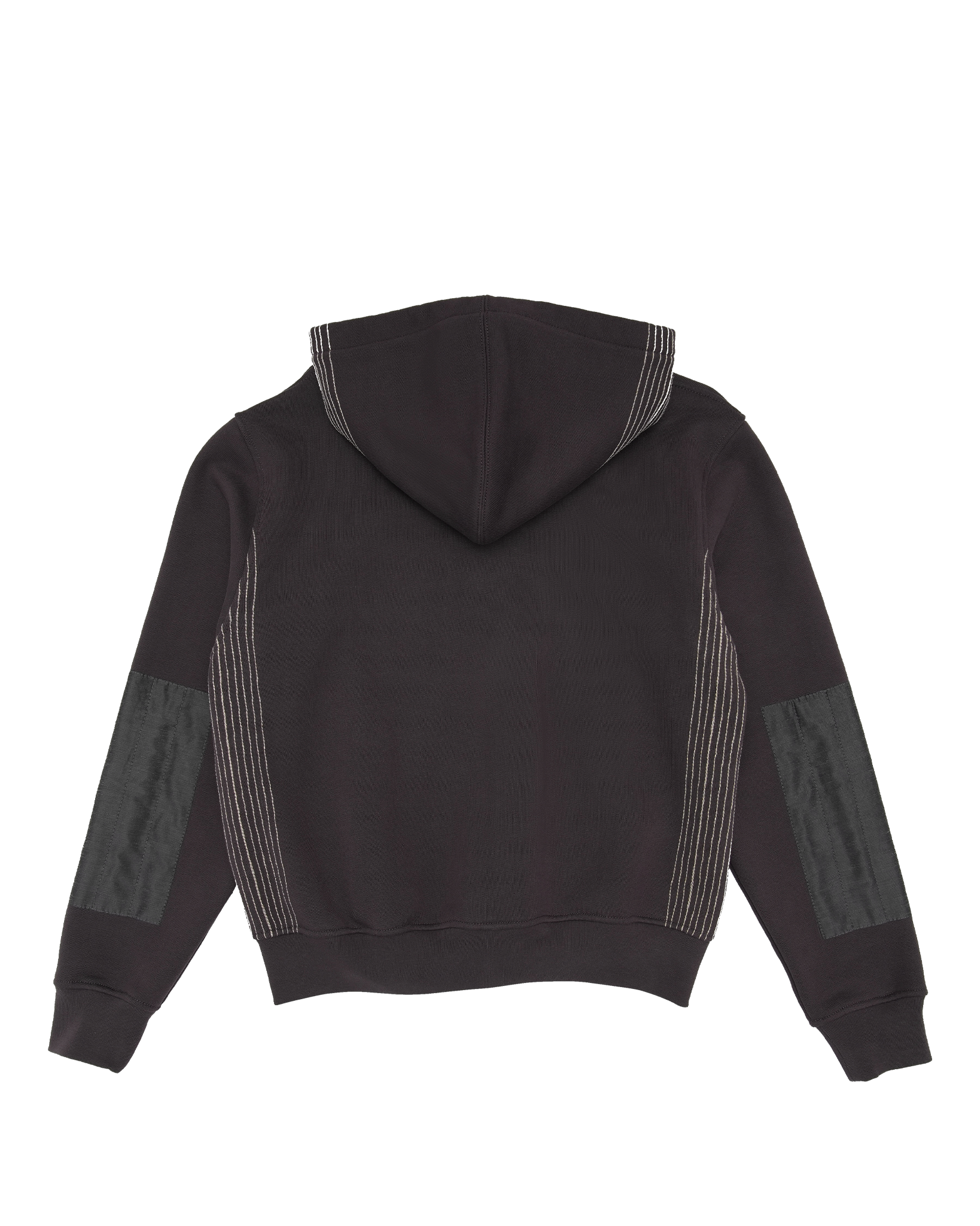 Stripe Hoodie Brown