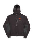 Stripe Hoodie Brown