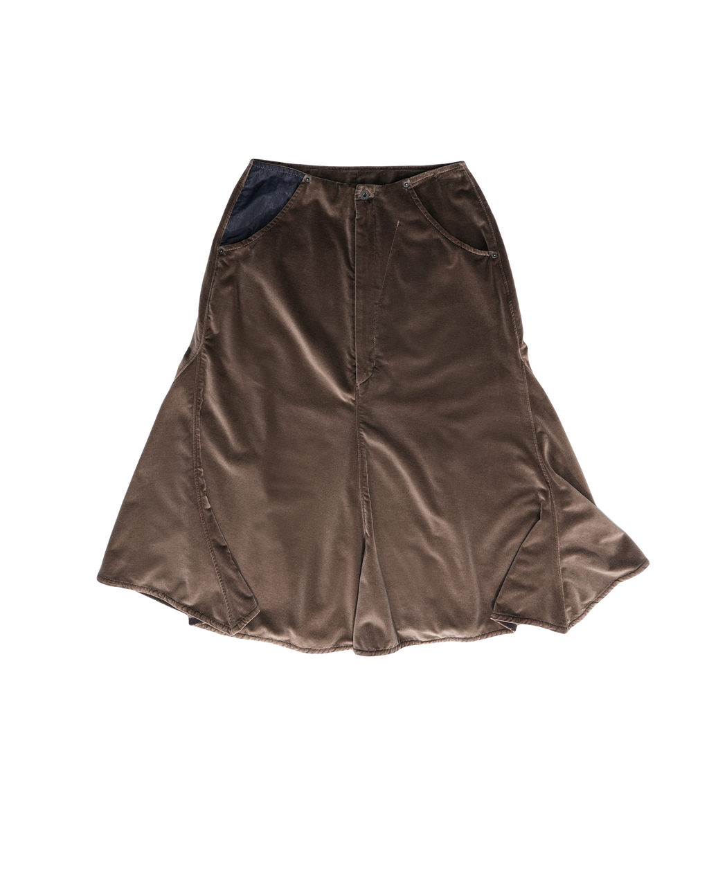 Velvet Skirt brown