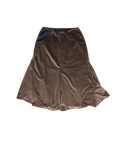 Velvet Skirt brown