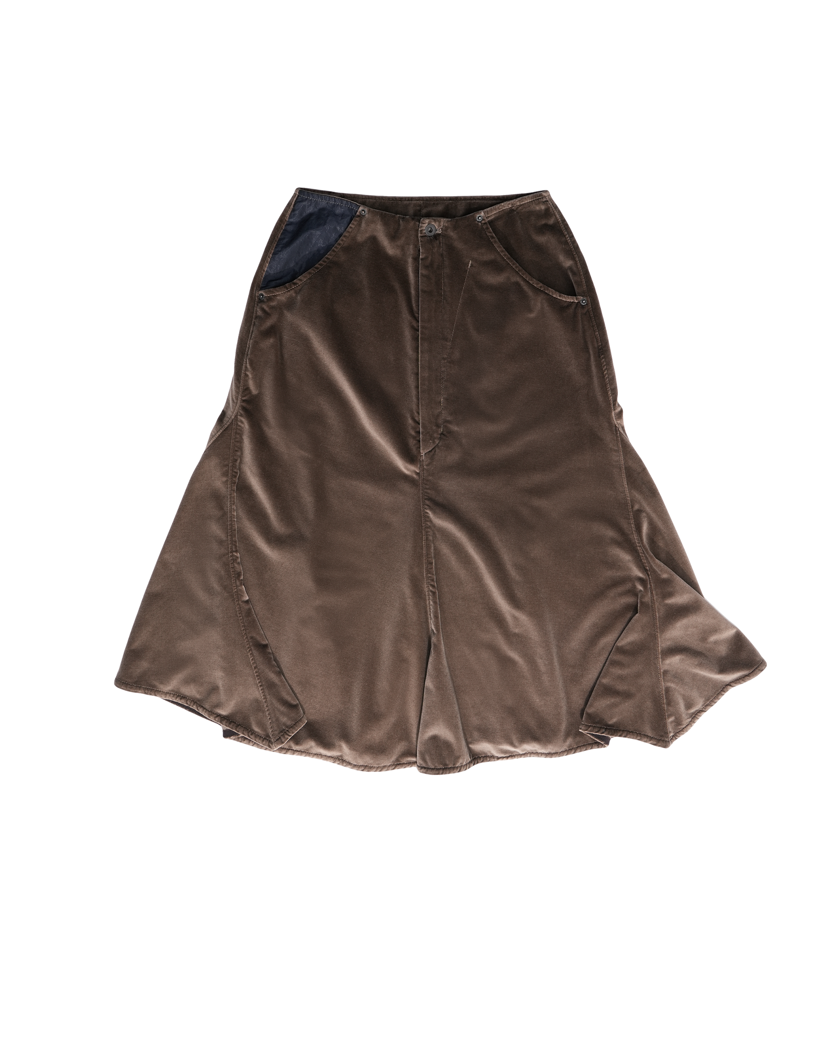 Velvet Skirt brown