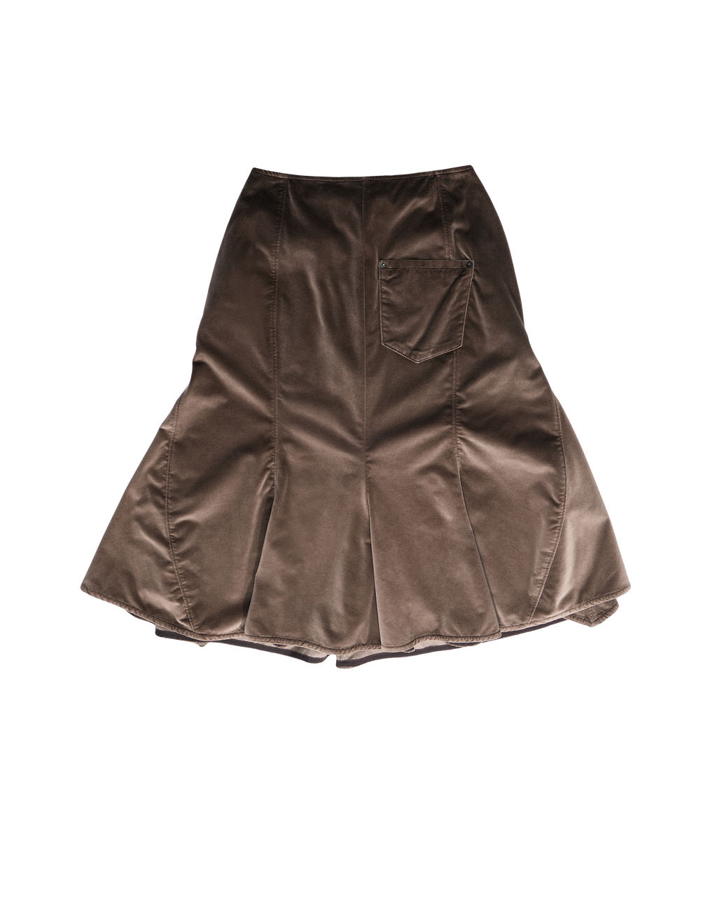 Velvet Skirt brown