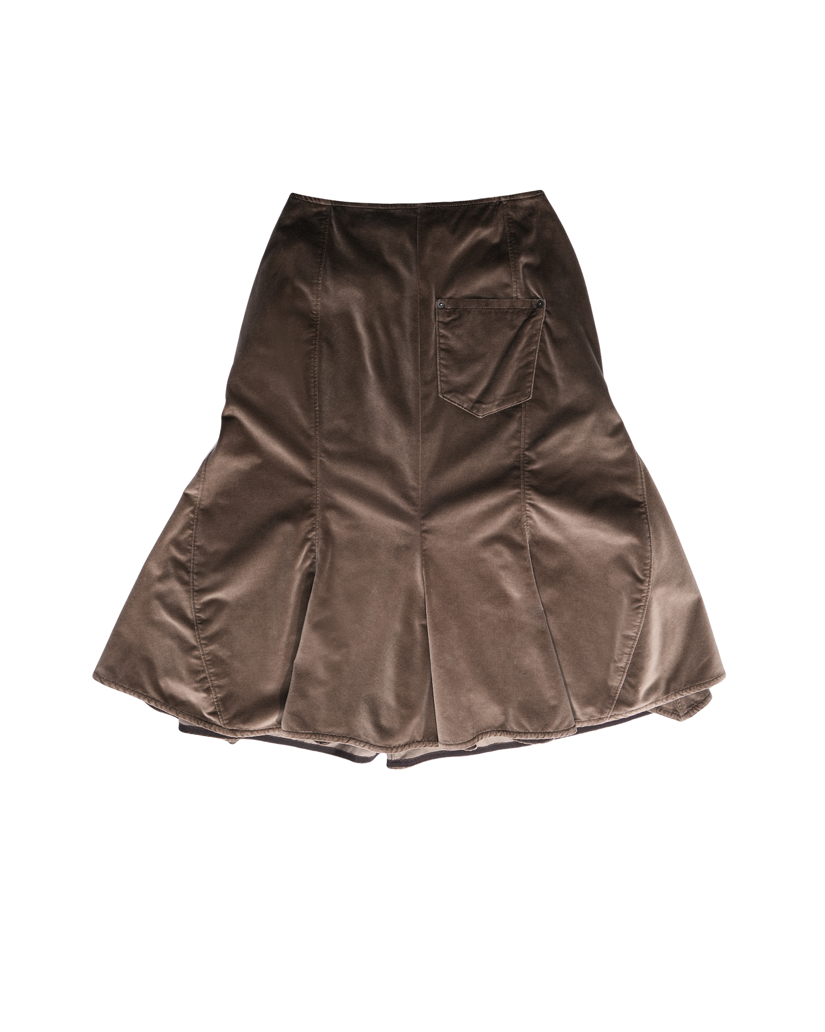 Velvet Skirt brown