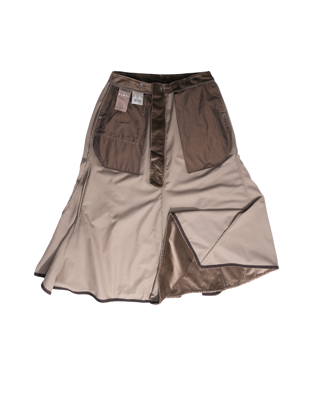 Velvet Skirt brown