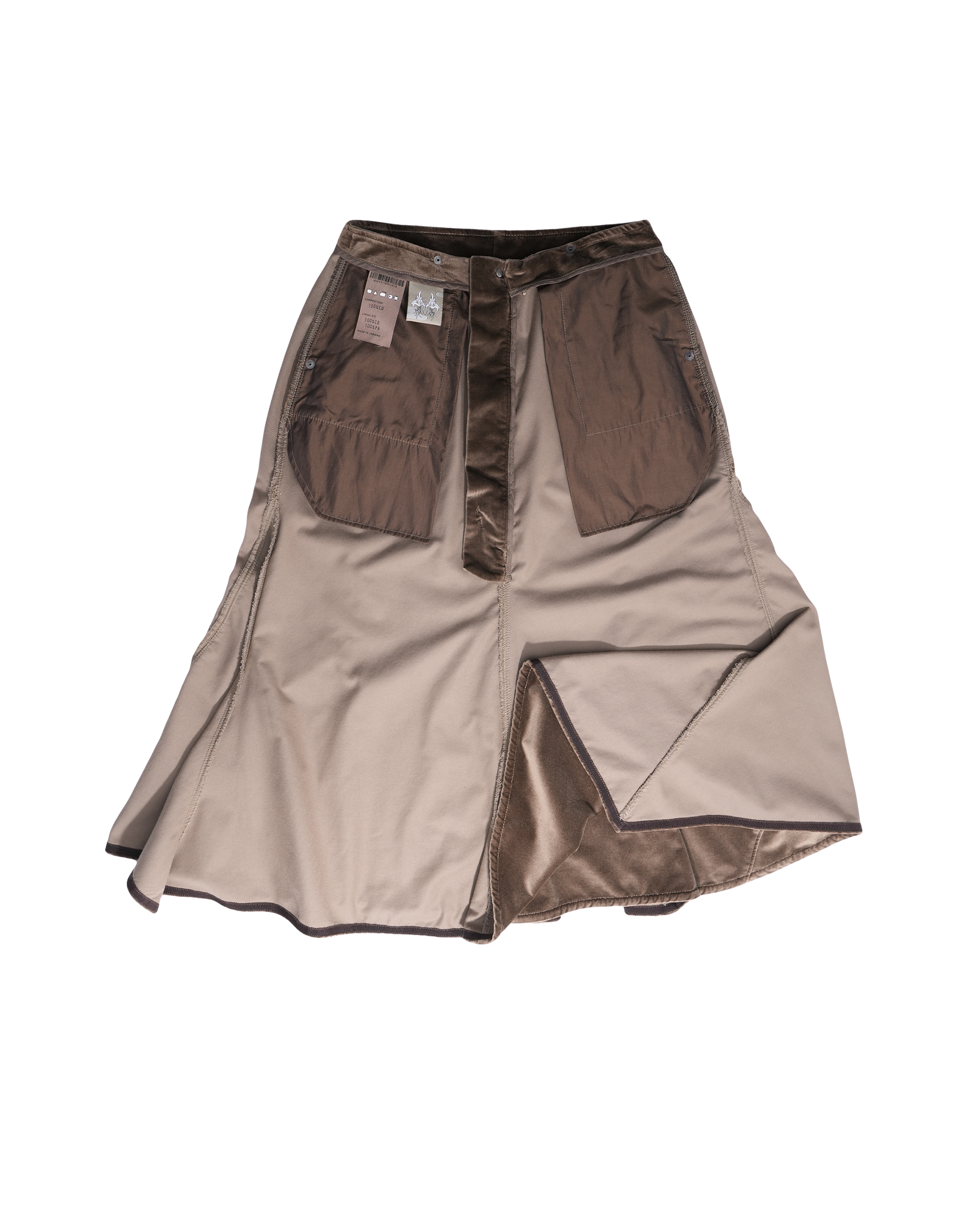 Velvet Skirt brown