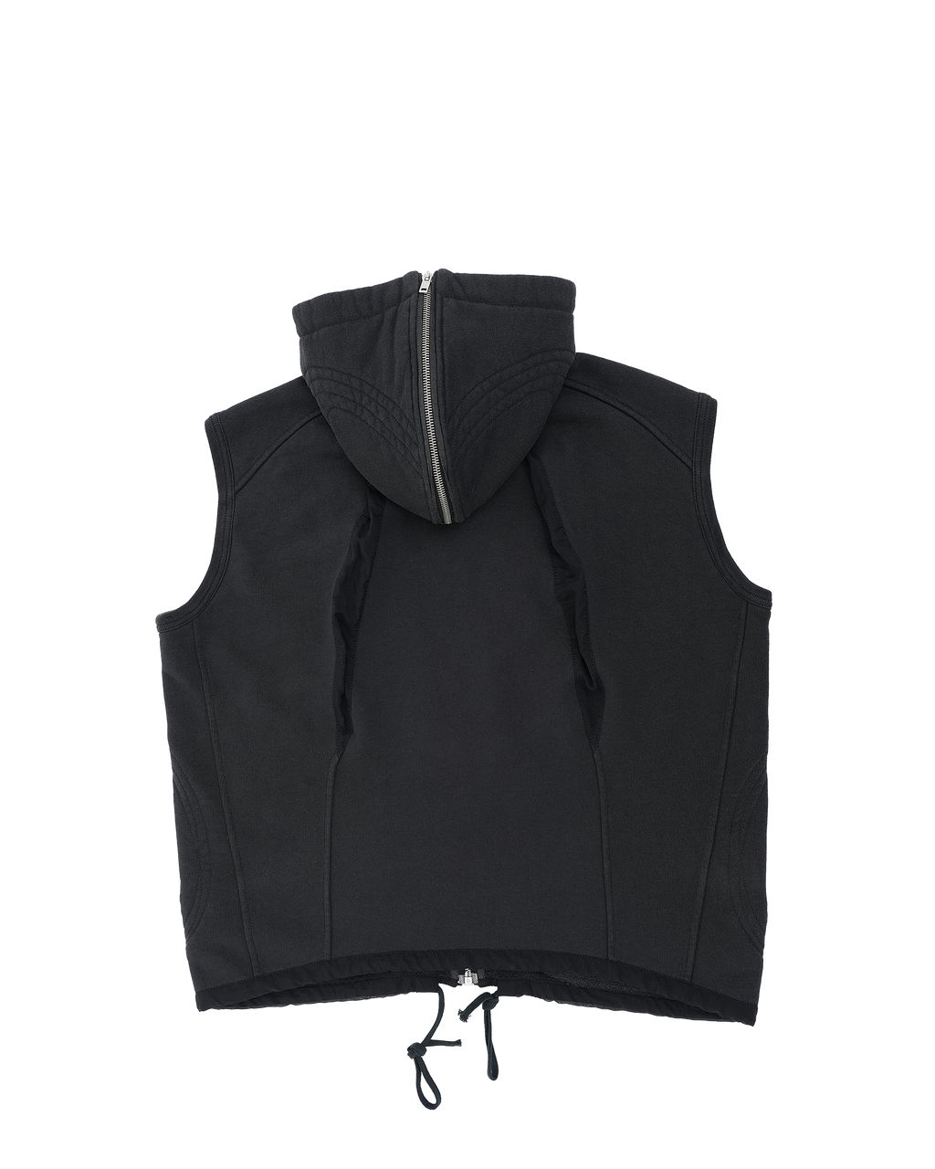 Bean Vest washed black