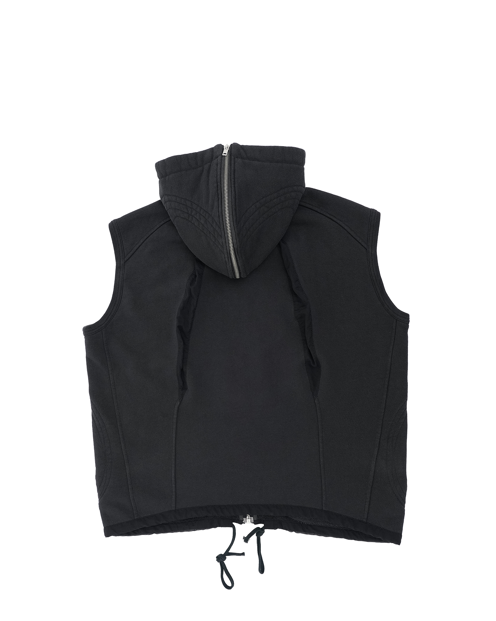 Bean Vest washed black